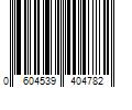 Barcode Image for UPC code 0604539404782