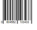 Barcode Image for UPC code 0604552103433