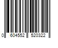 Barcode Image for UPC code 0604552520322