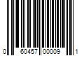 Barcode Image for UPC code 060457000091