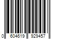 Barcode Image for UPC code 0604619929457