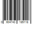 Barcode Image for UPC code 0604743185118