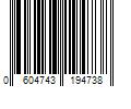 Barcode Image for UPC code 0604743194738