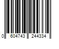 Barcode Image for UPC code 0604743244334