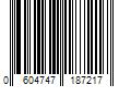 Barcode Image for UPC code 0604747187217