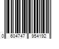 Barcode Image for UPC code 0604747954192