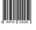 Barcode Image for UPC code 0604791002252