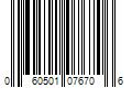 Barcode Image for UPC code 060501076706