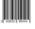 Barcode Image for UPC code 0605030550404