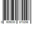 Barcode Image for UPC code 0605030870298