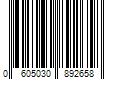 Barcode Image for UPC code 0605030892658