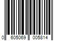 Barcode Image for UPC code 0605069005814