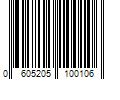 Barcode Image for UPC code 0605205100106