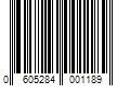 Barcode Image for UPC code 0605284001189