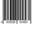 Barcode Image for UPC code 0605388004581