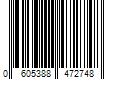 Barcode Image for UPC code 0605388472748