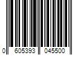 Barcode Image for UPC code 0605393045500