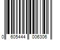 Barcode Image for UPC code 0605444006306