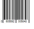 Barcode Image for UPC code 0605592005848