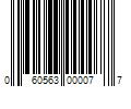 Barcode Image for UPC code 060563000077