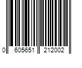 Barcode Image for UPC code 0605651212002