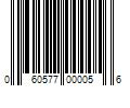 Barcode Image for UPC code 060577000056