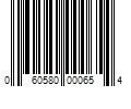 Barcode Image for UPC code 060580000654