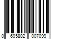 Barcode Image for UPC code 0605802007099