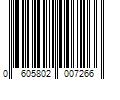 Barcode Image for UPC code 0605802007266