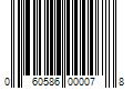 Barcode Image for UPC code 060586000078