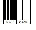 Barcode Image for UPC code 0605876226433