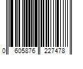 Barcode Image for UPC code 0605876227478