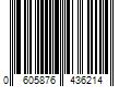 Barcode Image for UPC code 0605876436214