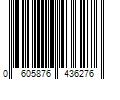 Barcode Image for UPC code 0605876436276