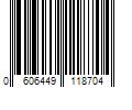 Barcode Image for UPC code 0606449118704