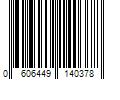 Barcode Image for UPC code 0606449140378