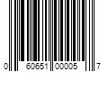 Barcode Image for UPC code 060651000057