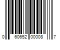 Barcode Image for UPC code 060652000087