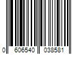 Barcode Image for UPC code 0606540038581