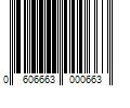 Barcode Image for UPC code 0606663000663