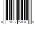 Barcode Image for UPC code 060672270989