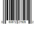 Barcode Image for UPC code 060672275052