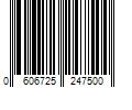 Barcode Image for UPC code 0606725247500