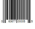 Barcode Image for UPC code 060677000055