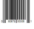 Barcode Image for UPC code 060678000061