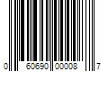 Barcode Image for UPC code 060690000087