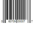 Barcode Image for UPC code 060709000077