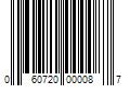 Barcode Image for UPC code 060720000087