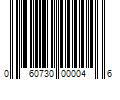 Barcode Image for UPC code 060730000046