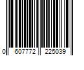 Barcode Image for UPC code 0607772225039